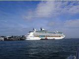 Trip to Maine - Hello Big Cruise Ship